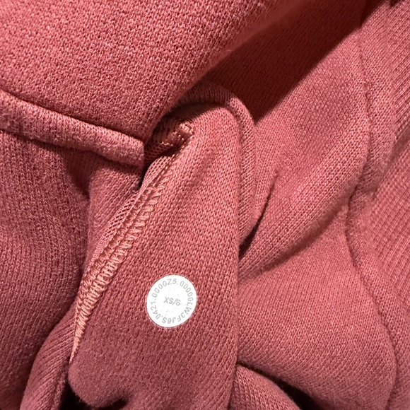 Lululemon Half-Zip Scuba Sweater in Red - Picture 3 of 3